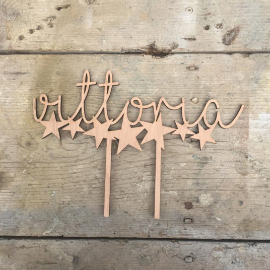 cake topper stelle