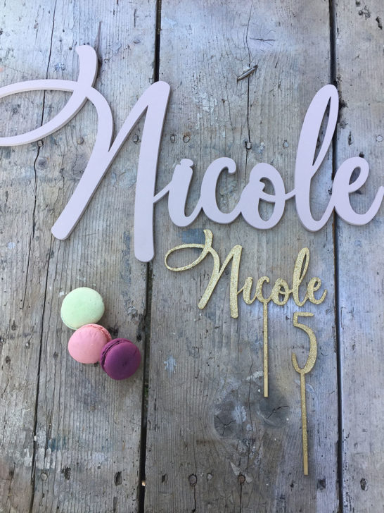 cake topper compleanno
