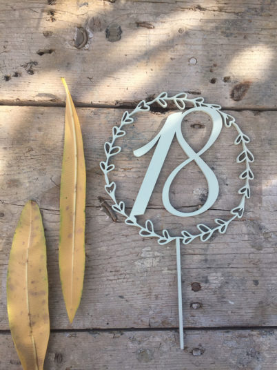 cake topper 18