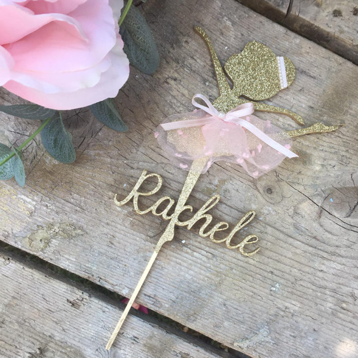 cake topper ballerina