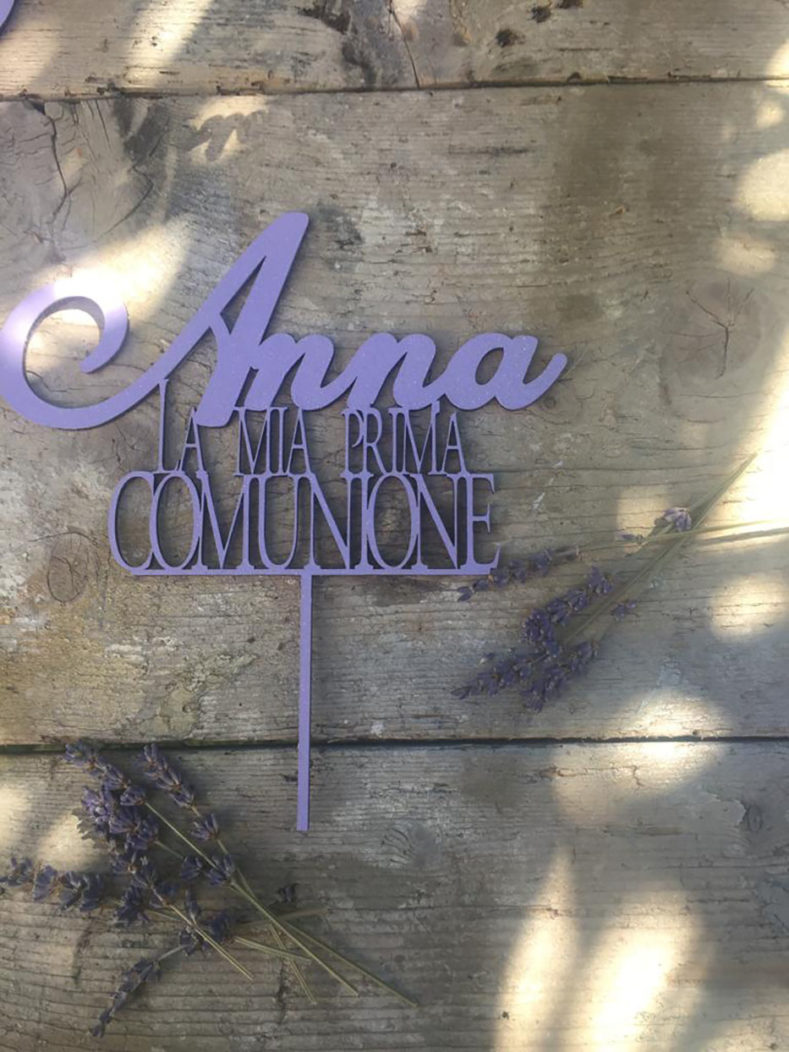 cake topper comunione