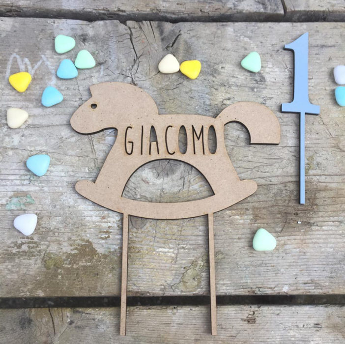 cake topper cavallino