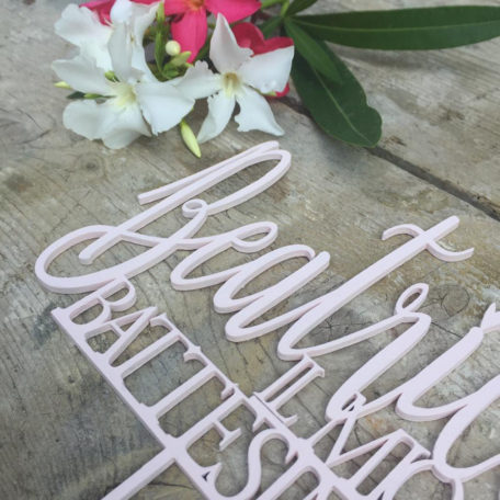 cake topper battesimo