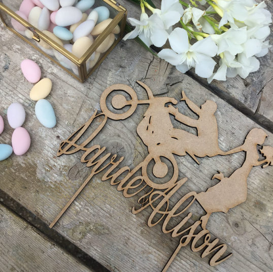 cake topper moto